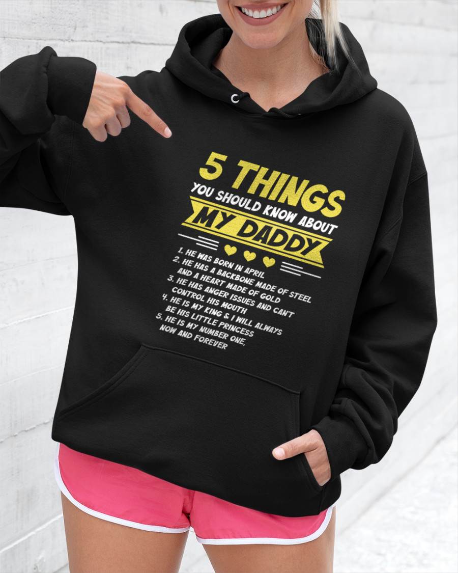 APRIL - 5 THINGS YOU SHOULD KNOW ABOUT MY DADDY - FROM DAD - TLEE04 (SKU2606-53-04)