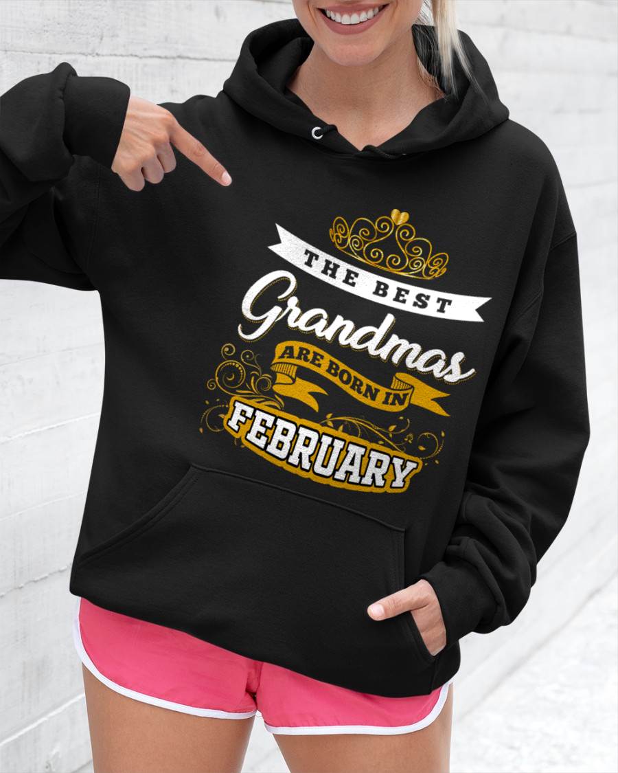 FEBRUARY GRANDMAS ARE THE BEST - FOR WOMEN - TLEE02 (SKU2605-238-02)