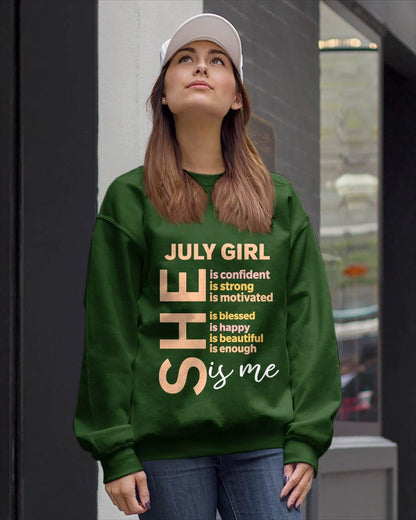JULY GIRL - SELF LOVE TYPOGRAPHY - FOR WOMEN - TLEE07 (SKU2606-255-07)