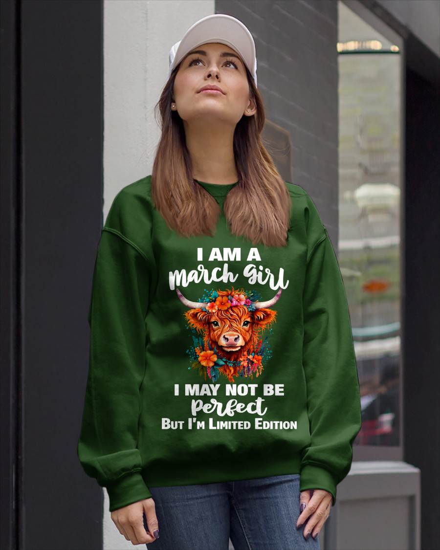 MARCH GIRL ONE OF A KIND TEE - FOR WOMEN - TLEE03 (SKU2607-296-03)