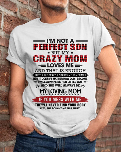 NO MATTER HOW OLD I GET, I’LL ALWAYS BE MY MOM’S LITTLE BOY - FROM MOM - TLEE00 (SKU2602-59-00)