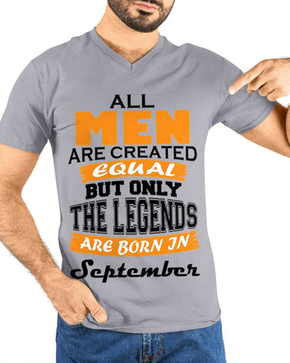 SEPTEMBER BORN – ONLY LEGENDS ARE CREATED - FOR MAN - TLEE09 (SKU2606-281-09)