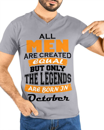OCTOBER BORN – ONLY LEGENDS ARE CREATED - FOR MAN - TLEE10 (SKU2606-281-10)