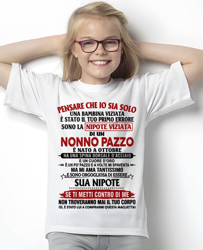 NONNO PAZZO NATO A OTTOBRE - DAL NONNO - TLEE10 (SKU2605-333-10)