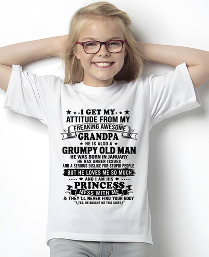 JANUARY - BEST GRANDPA EVER - FROM GRANDPA - TLEE01 (SKU2607-346-01)