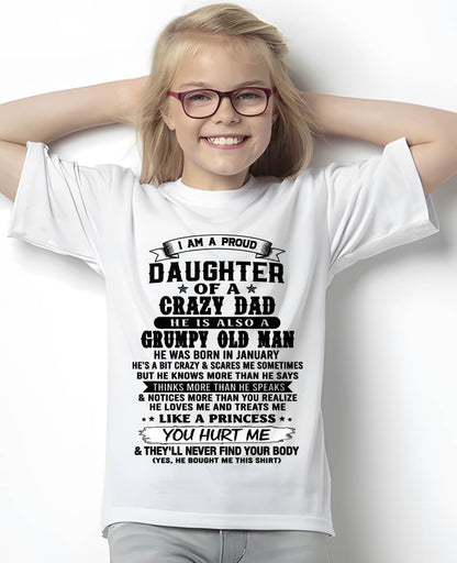 JANUARY - PROUD DAUGHTER OF DAD - FROM DAD - TLEE01 (SKU2606-209-01)