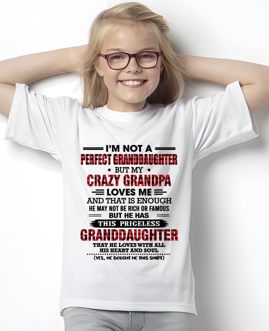 PRICELESS GRANDDAUGHTER - FROM GRANDPA - TLEE00 (SKU2608-446-00)