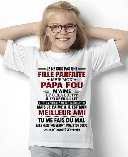 JUILLET / MON PAPA, MON HÉROS - CADEAU DE PAPA - TLEE07 (SKU2605-428-07)