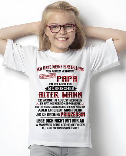 AUGUST / MEIN PAPA, MEIN HELD – EIN GESCHENK VON PAPA - TLEE08 (SKU2606-08-08)