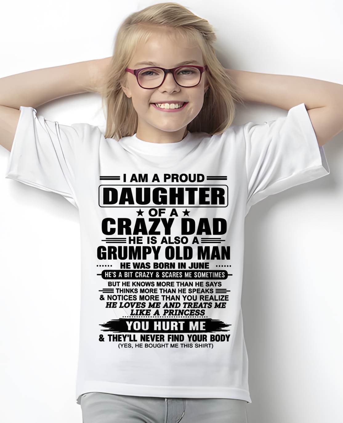 JUNE DAD - GRUMPY OLD MAN, LOVING FATHER - FROM DAD - TLEE06 (SKU2606-302-06)