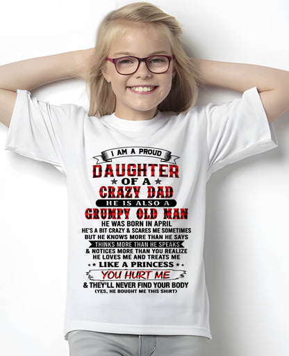 APRIL - EVERY PRINCESS HAS A CRAZY DAD - FROM DAD - TLEE04 (SKU2608-627-04)