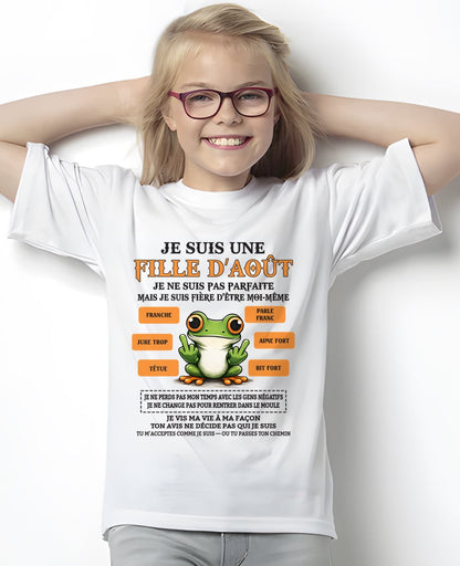 JE SUIS UNE FILLE D’AOÛT      - fma TLEE08 / fr08 (SKU2603-02-08)