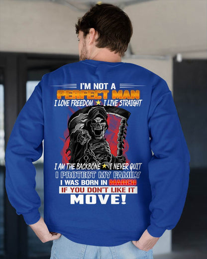 MARCH - A MAN WHO NEVER QUITS AND PROTECTS HIS OWN - FOR MAN - TLEE03 (SKU26T-01231-03)