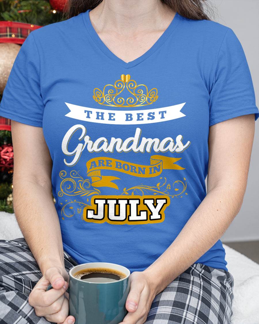 JULY GRANDMAS ARE THE BEST - FOR WOMEN - TLEE07 (SKU2605-238-07)