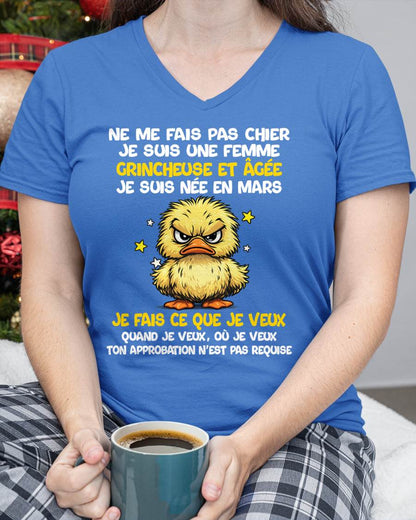 JE SUIS UNE FILLE DE MARS - POUR FEMME - TLEE03 (SKU2604-119-03)