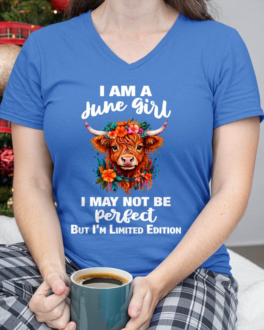 JUNE GIRL ONE OF A KIND TEE - FOR WOMEN - TLEE06 (SKU2607-296-06)