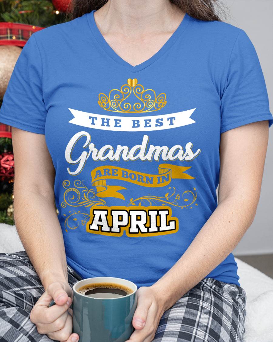 APRIL GRANDMAS ARE THE BEST - FOR WOMEN - TLEE04 (SKU2605-238-04)