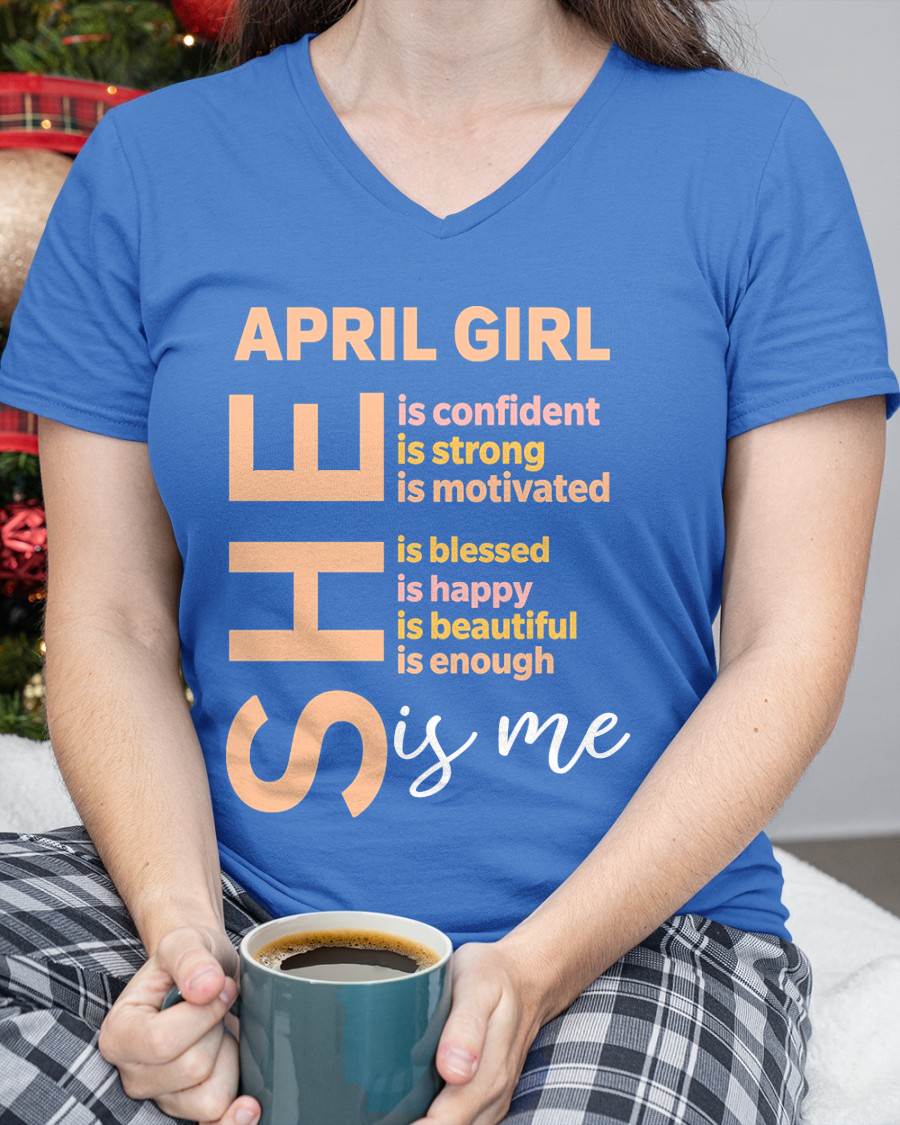 APRIL GIRL - SELF LOVE TYPOGRAPHY - FOR WOMEN - TLEE04 (SKU2606-255-04)