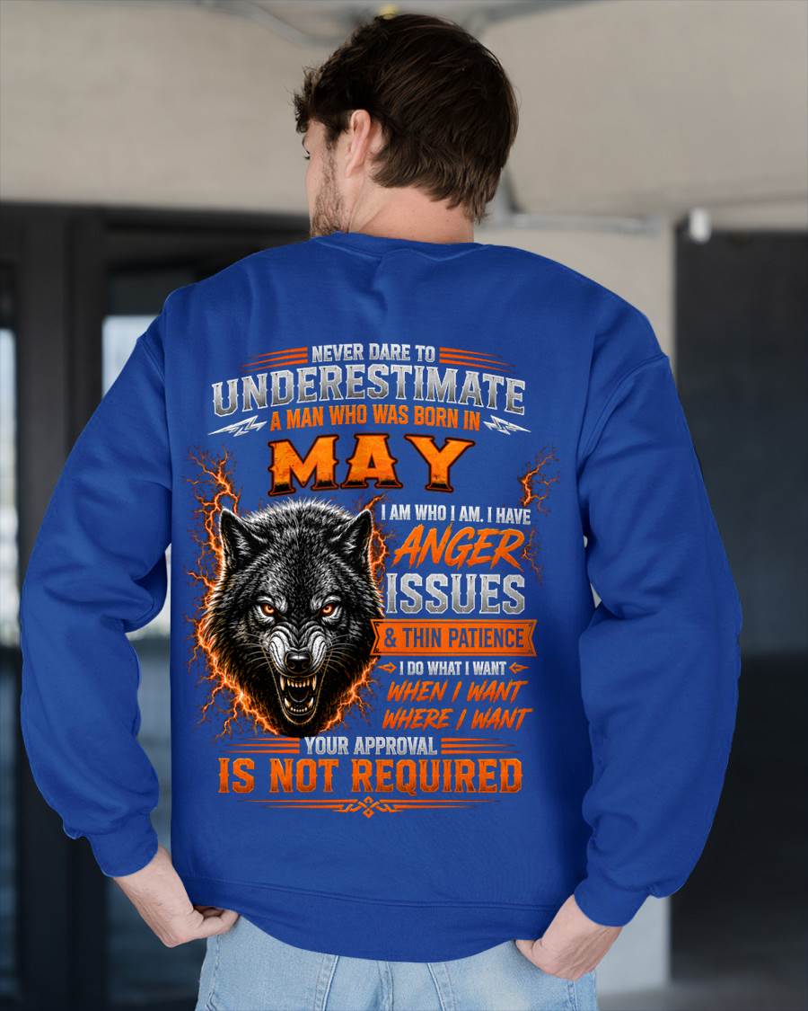 MAY MAN I DO WHAT I WANT SHIRT - FOR MAN - TLEE05 (SKU2608-244-05)