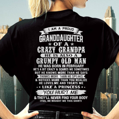FEBRUARY - MY CRAZY GRANDPA LOVES ME - FROM GRANDPA - TLEE02 (SKU2606-313-02)