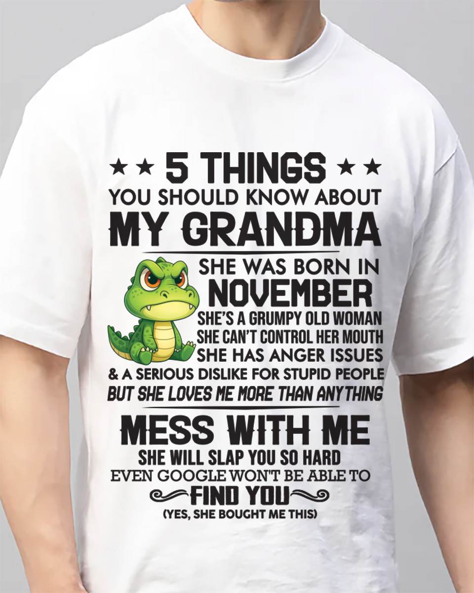 NOVEMBER GRANDMAS ARE DIFFERENT - FROM GRANDMA - TLEE11 (SKU10-06-11)