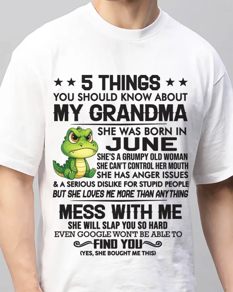 JUNE GRANDMAS ARE DIFFERENT - FROM GRANDMA - TLEE06 (SKU10-06-06)
