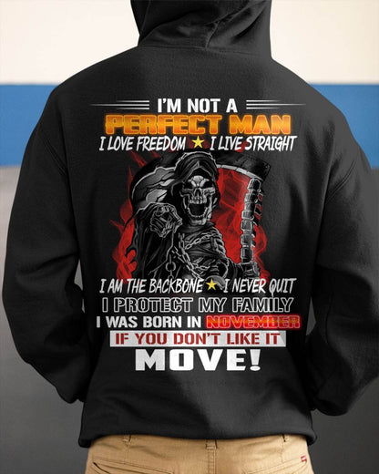 NOVEMBER - A MAN WHO NEVER QUITS AND PROTECTS HIS OWN - FOR MAN - TLEE11 (SKU26T-01231-11)