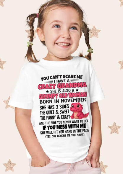 NOVEMBER - YOU CAN'T SCARE ME I HAVE A CRAZY GRANDMA - FROM GRANDMA - TLEE11 (SKU09-114-11)