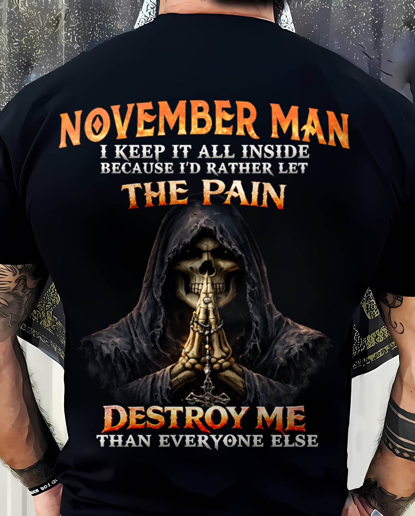 NOVEMBER MAN THE PAIN DESTROYS ME - FOR MAN - TLEE11 (SKU2606-116-11)
