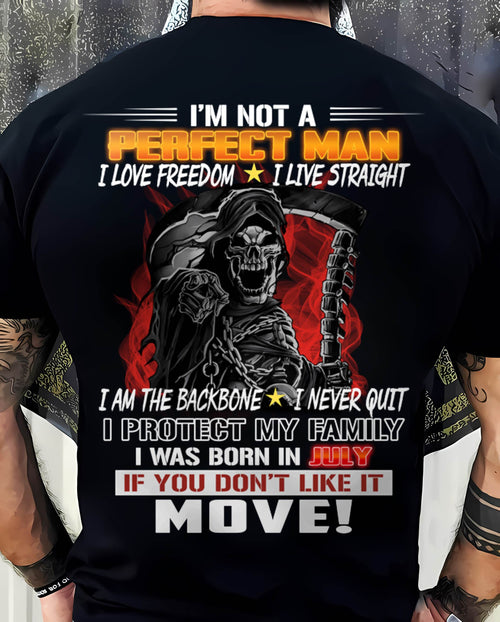 JULY - A MAN WHO NEVER QUITS AND PROTECTS HIS OWN - FOR MAN - TLEE07 (SKU26T-01231-07)