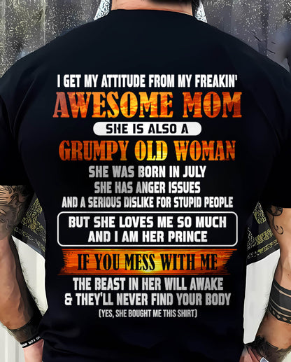 JULY - MESS WITH ME, MEET MY AWESOME MOM - FROM MOM - TLEE07 (SKU2606-142-07)