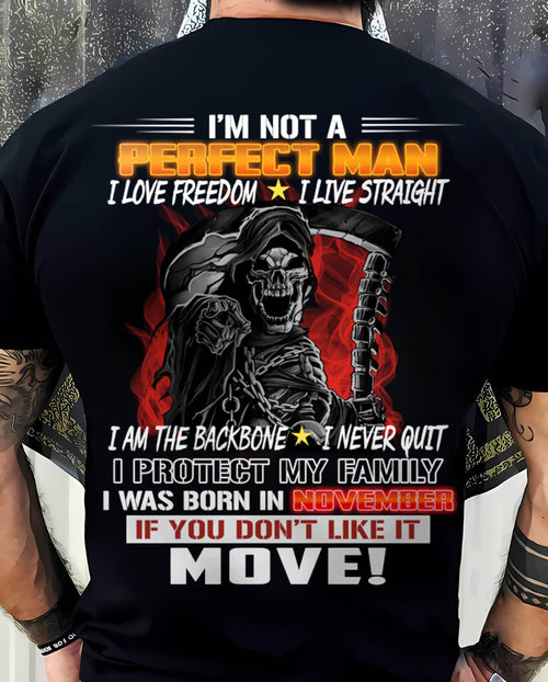 NOVEMBER - A MAN WHO NEVER QUITS AND PROTECTS HIS OWN - FOR MAN - TLEE11 (SKU26T-01231-11)