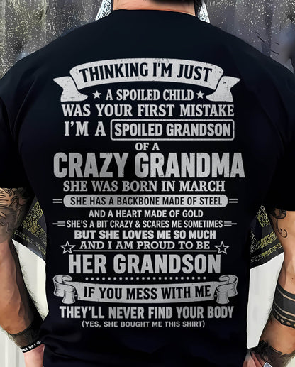 MARCH - GRANDMA’S PROTECTION MODE: ON - FROM GRANDMA - TLEE03 (SKU2607-06-03)