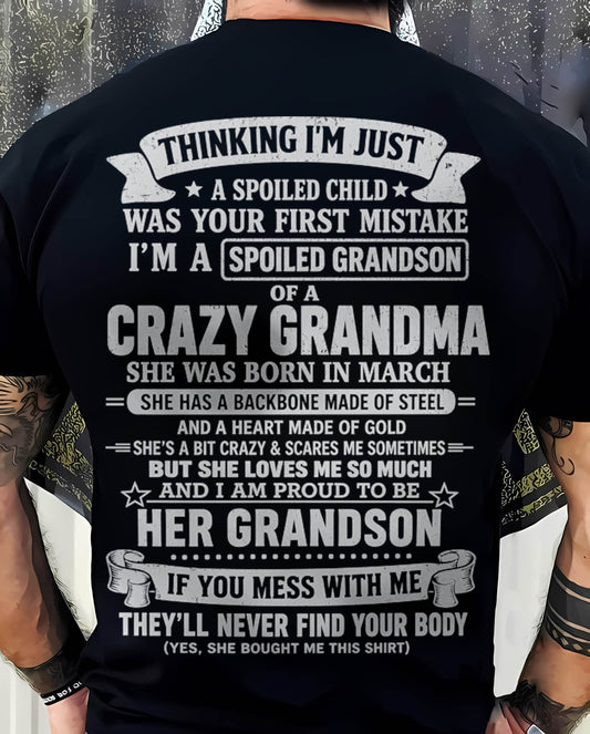 MARCH - GRANDMA’S PROTECTION MODE: ON - FROM GRANDMA - TLEE03 (SKU2607-06-03)