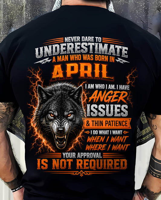 APRIL MAN I DO WHAT I WANT SHIRT - FOR MAN - TLEE04 (SKU2608-244-04)