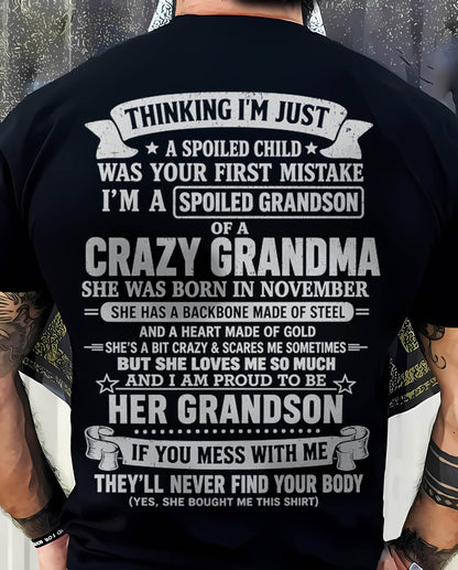NOVEMBER - GRANDMA’S PROTECTION MODE: ON - FROM GRANDMA - TLEE11 (SKU2607-06-11)