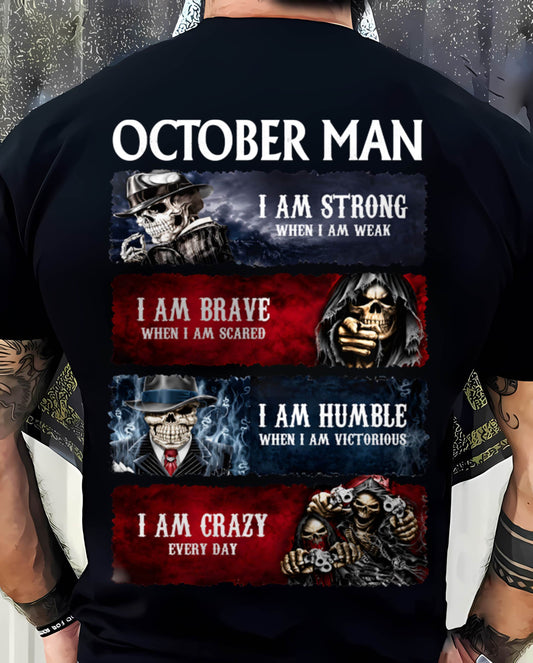 OCTOBER MAN SKULL - FOR MAN - TLEE10 (SKU2607-304-10)