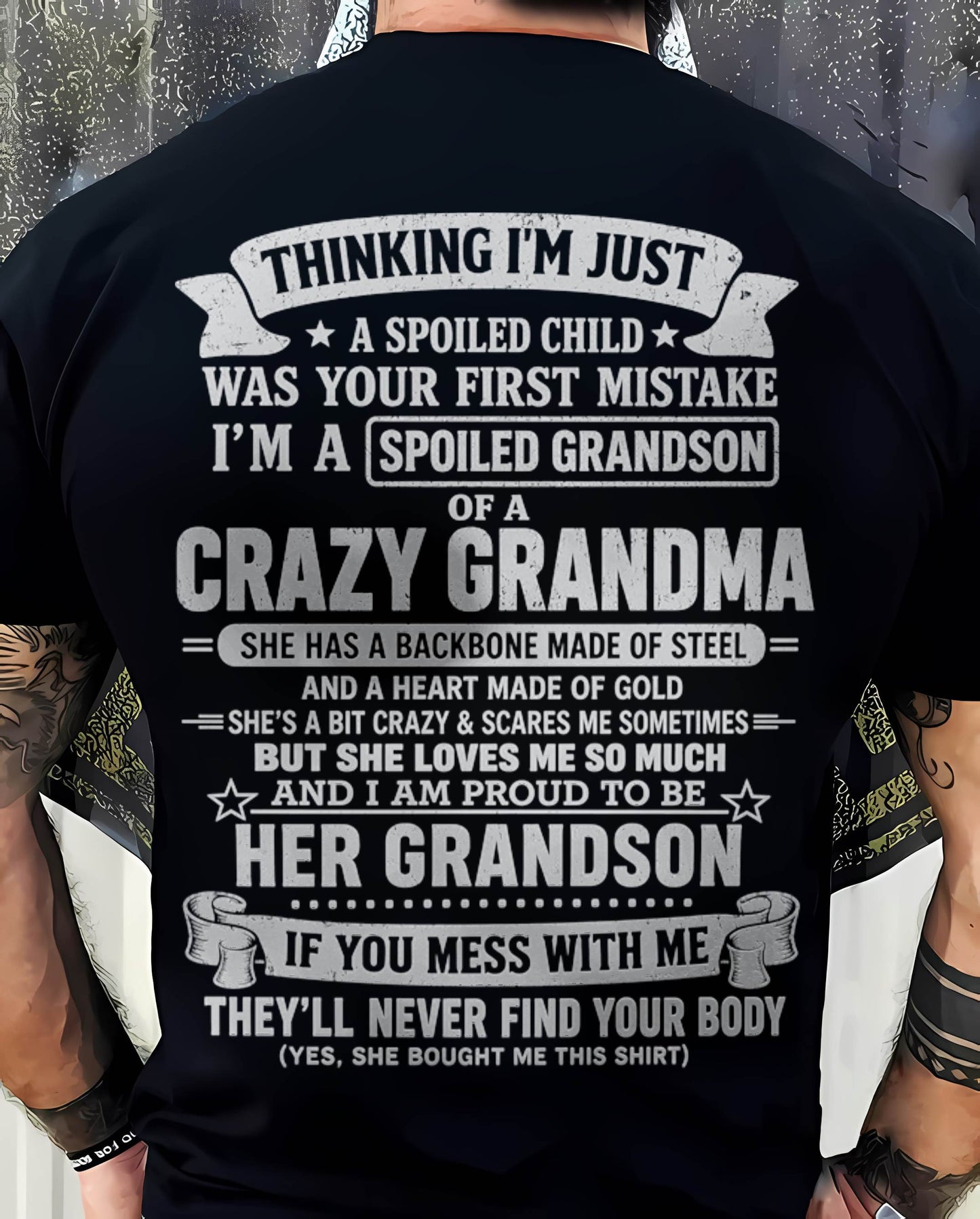 GRANDMA’S PROTECTION MODE: ON - FROM GRANDMA - TLEE00 (SKU2607-06-00)