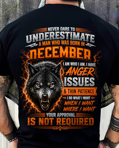 DECEMBER MAN I DO WHAT I WANT SHIRT - FOR MAN - TLEE12 (SKU2608-244-12)