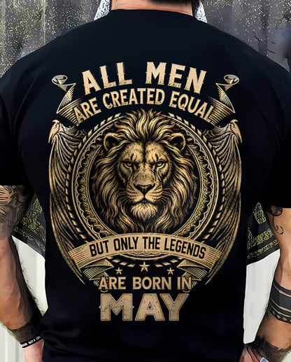 MAY BORN LEGEND SHIRT – LION KING - FOR MAN - TLEE05 (SKU2606-177-05)