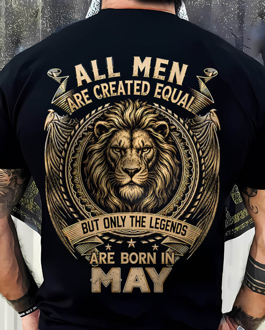 MAY BORN LEGEND SHIRT – LION KING - FOR MAN - TLEE05 (SKU2606-177-05)