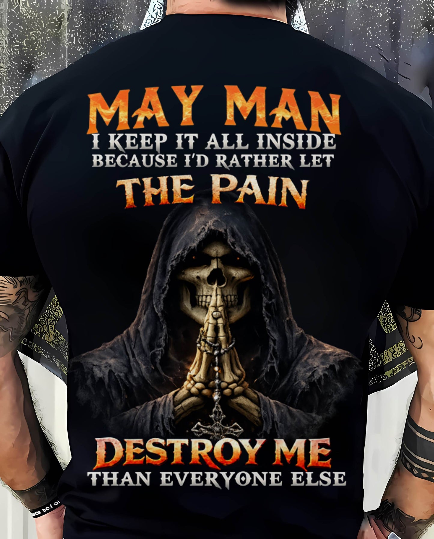 MAY MAN THE PAIN DESTROYS ME - FOR MAN - TLEE05 (SKU2606-116-05)