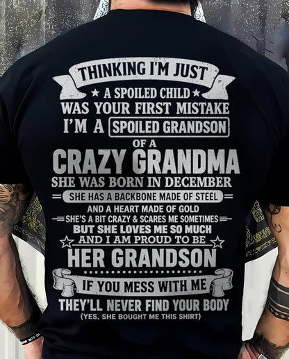 DECEMBER - GRANDMA’S PROTECTION MODE: ON - FROM GRANDMA - TLEE12 (SKU2607-06-12)
