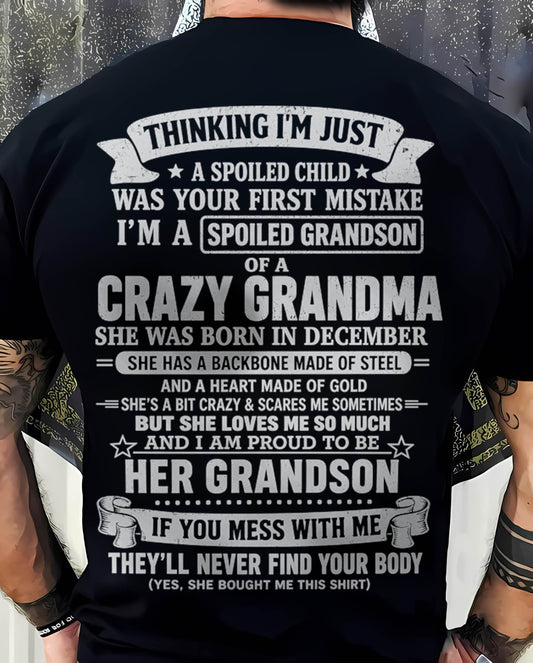 DECEMBER - GRANDMA’S PROTECTION MODE: ON - FROM GRANDMA - TLEE12 (SKU2607-06-12)