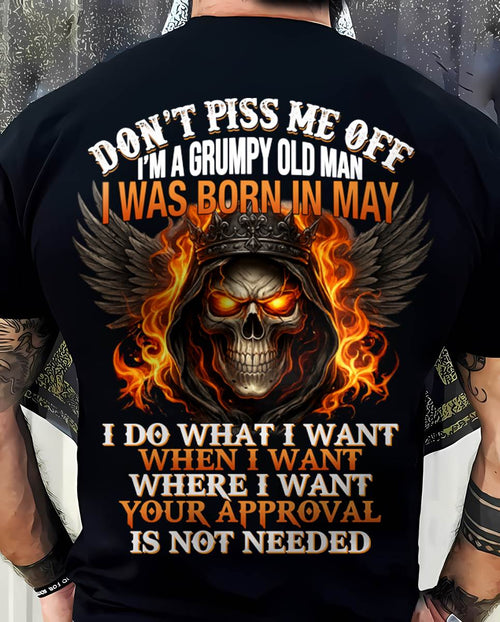 MAY BORN – DON’T PISS ME OFF, I DO WHAT I WANT - FOR MAN - TLEE05 (SKU2603-332-05)