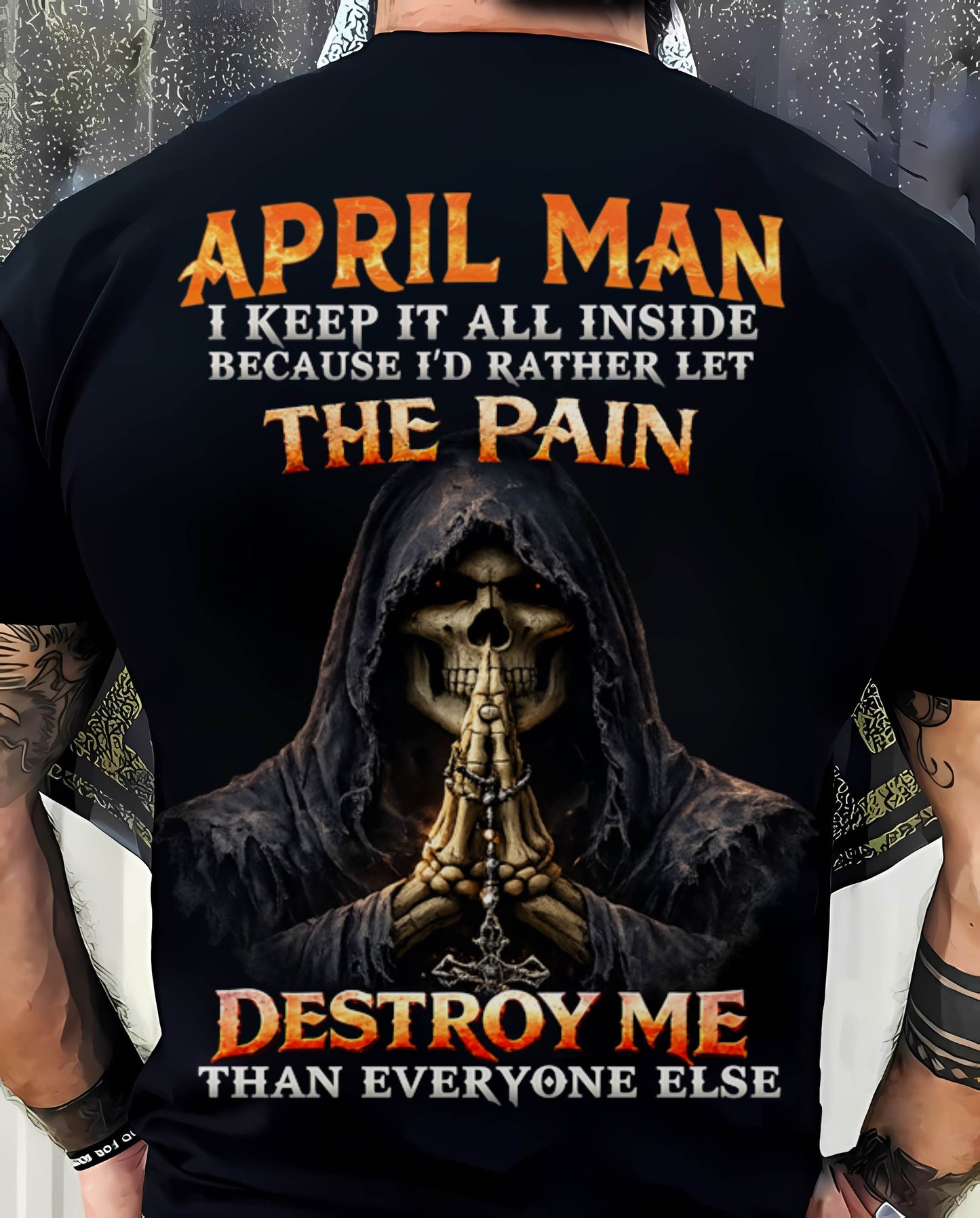 APRIL MAN THE PAIN DESTROYS ME - FOR MAN - TLEE04 (SKU2606-116-04)