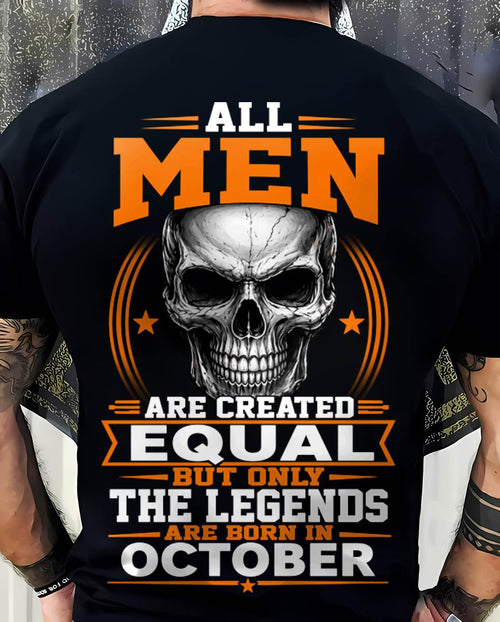 OCTOBER BORN – NOT JUST MEN, BUT LEGENDS - FOR MAN - TLEE10 (SKU2604-310-10)
