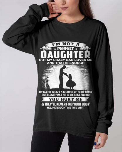 DAD AND DAUGHTER BEST FRIENDS - FROM DAD - TLEE00 (SKU2605-166-00)