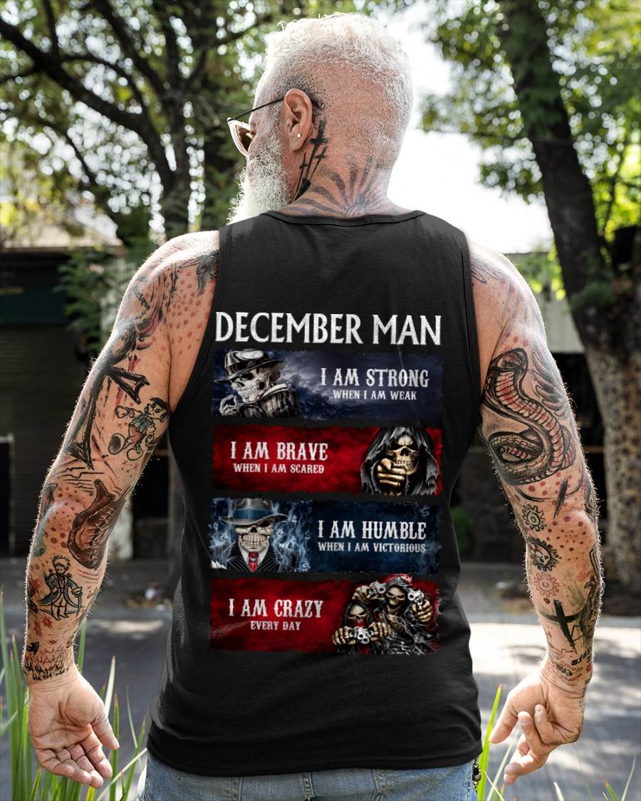 DECEMBER MAN SKULL - FOR MAN - TLEE12 (SKU2607-304-12)