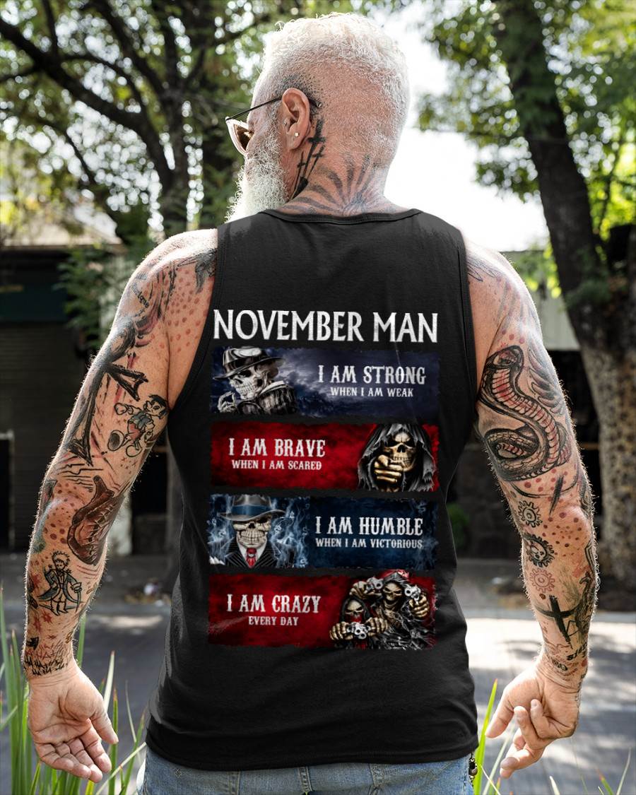 NOVEMBER MAN SKULL - FOR MAN - TLEE11 (SKU2607-304-11)